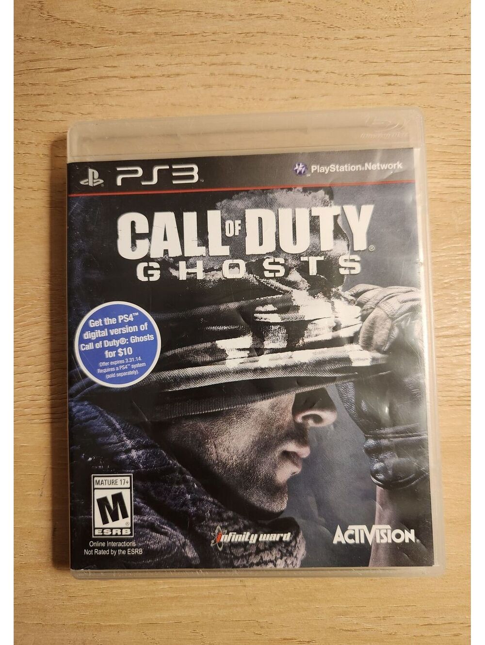 Call of Duty Ghosts PS3 game